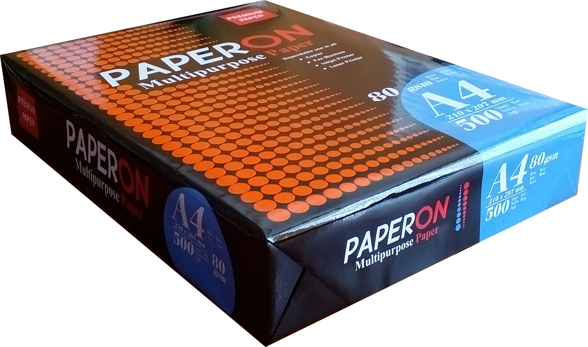 Папір для друку PAPER ON A4, 80 г/м2, 500 арк., білий